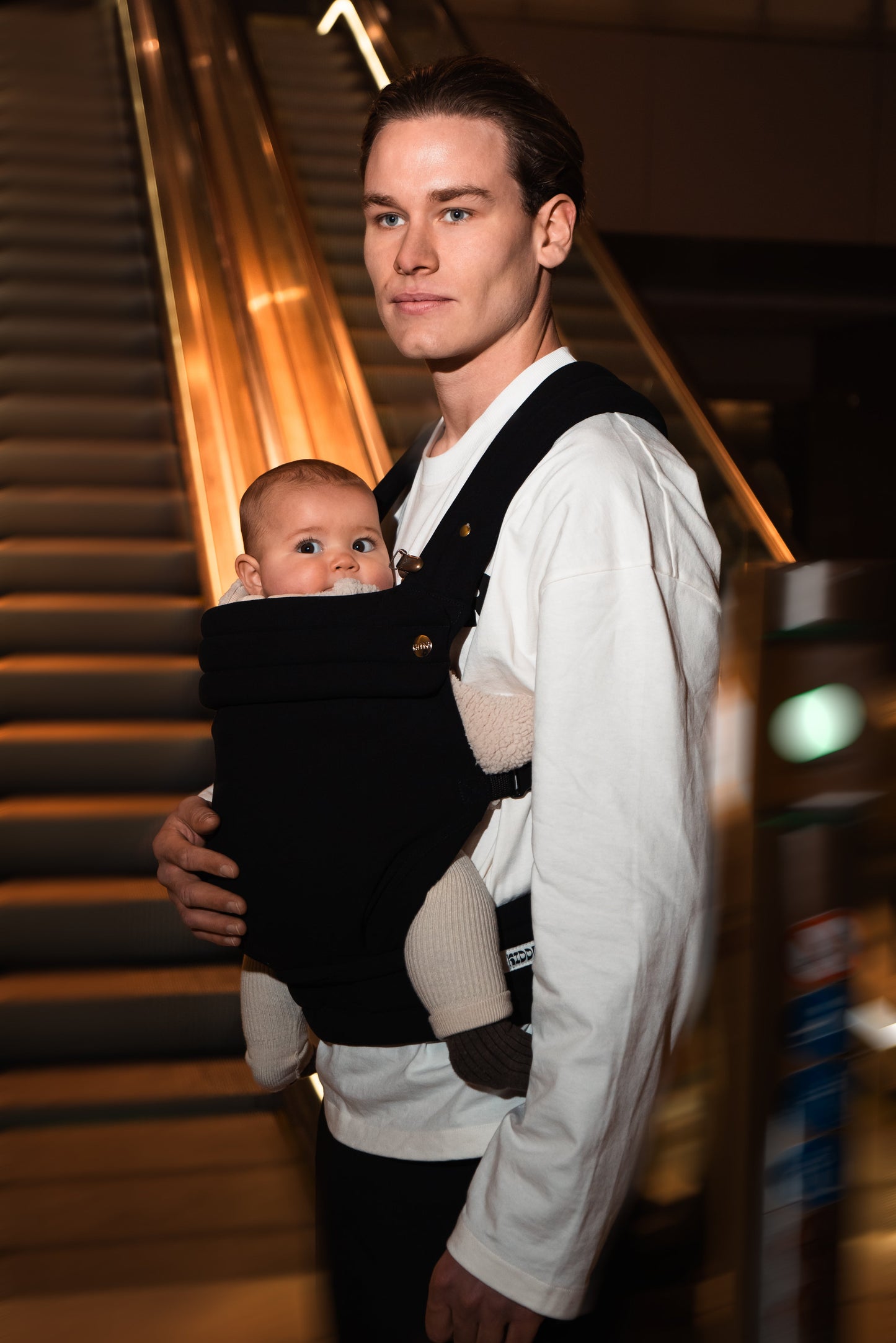 LittleMaylah™ Baby carrier - Organic Black