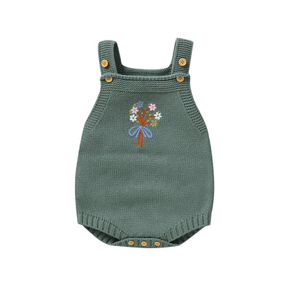 LittleMaylah™ Floral Embroidered Bodysuit Newborn & Toddler One-Piece Outfit