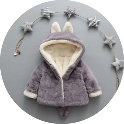 LittleMaylah™ Baby Winter Plush Cotton Outfit