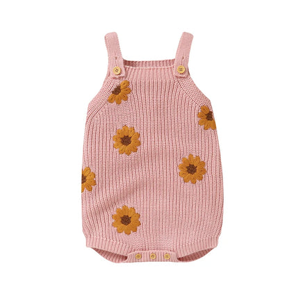 LittleMaylah™ Sleeveless Knitted Baby Bodysuit