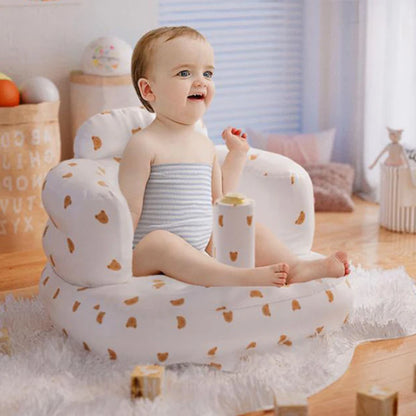 LittleMaylah™ Baby Inflatable Sofa – Portable Multifunctional Bath Chair & Sitting Trainer