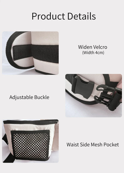 LittleMaylah Baby Carrier Waist Stool – Adjustable Hipseat Carrier for Infants & Toddlers