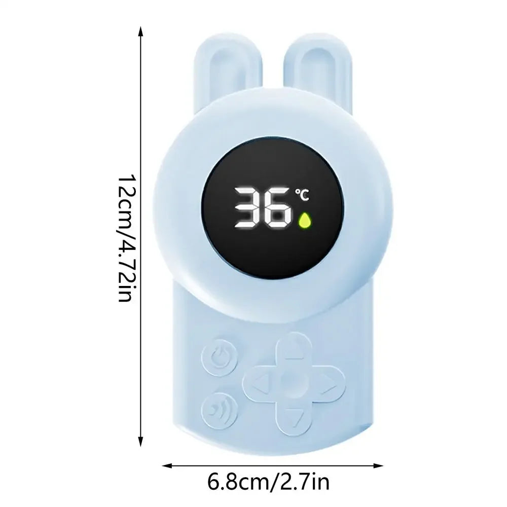 LittleMaylah™ JUSTLANG Blue Seal Baby Bathtub LED Thermometer – Floating Waterproof Temperature Sensor