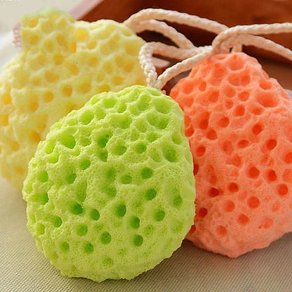 LittleMaylah™ Honeycomb Baby Bath Sponge – Soft Massage & Gentle Cleaning Brush