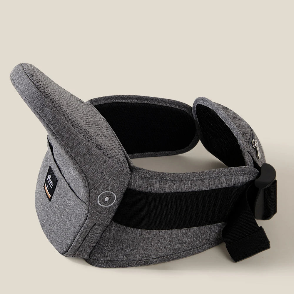 LittleMaylah™ Advanced Foldable Baby Carrier – Ergonomic Lightweight Hipseat with Adjustable Waistband