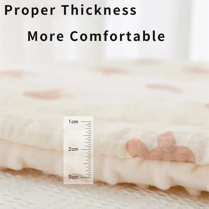 Baby Stroller Seat Cushion Soft Mattress Kids Pushchair Car Mat Stroller Accessories Cotton Thickened Four Seasons Baby Cart Mat