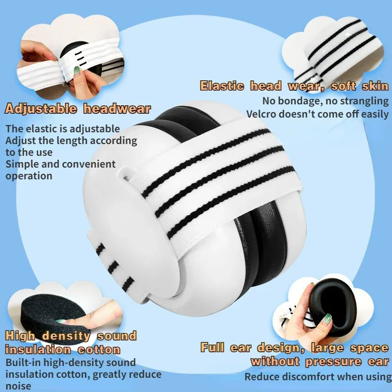 LittleMuffy Cozy Kids Noise-Canceling Earmuffs