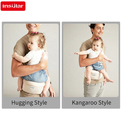 LittleMaylah Baby Carrier Waist Stool – Adjustable Hipseat Carrier for Infants & Toddlers