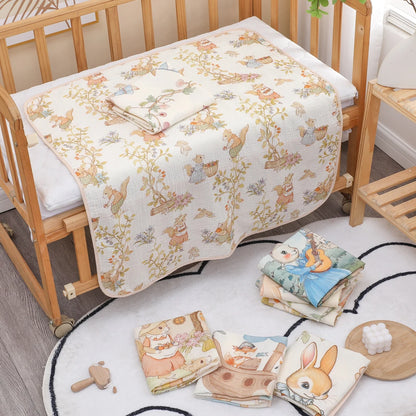 LittleMaylah  baby bath towel pure cotton | soft children's blanket absorbent