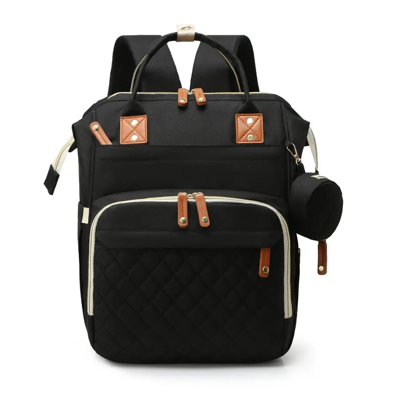 Mommy Baby Diaper Bags Backpack Large Capacity Waterproof Wide Opening Multi-pocket Nursing Bag Travel Mummy Bag Baby Nappy Bag