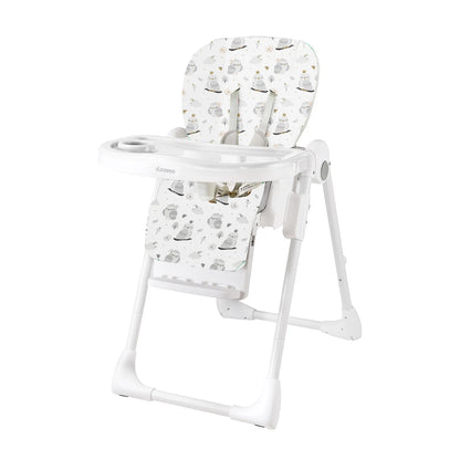 Baby Highchair 6 Months Plus Baby Eating High Chair with Foldable, Reclining, Double Tray, Easy Clean Feeding Highchair