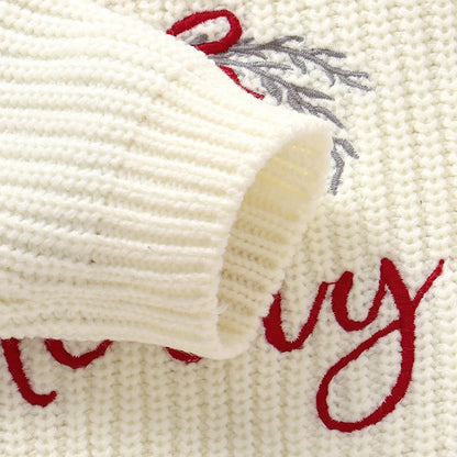 LittleMaylah™ Baby Christmas Knitted Sweater