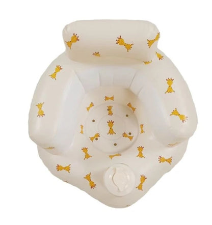 LittleMaylah™ Baby Inflatable Sofa – Portable Multifunctional Bath Chair & Sitting Trainer
