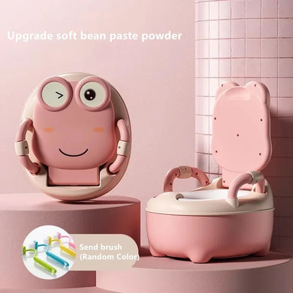 LittleMaylah™ Cartoon Frog Baby Potty Seat – Portable Children’s Toilet Training Seat & Travel Potty