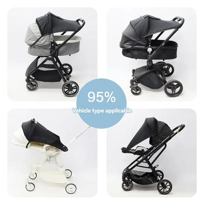 Stroller Sunshade* Shed Children'S Car Sunscreen Cover Uv-Proof Rain-Proof Accessories Commonly Used