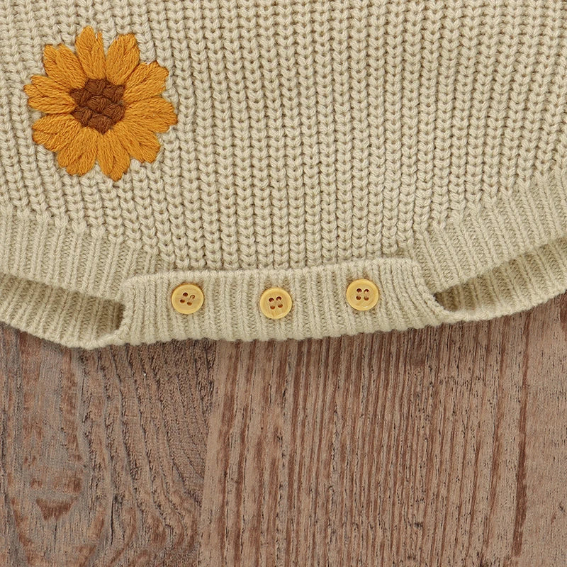 LittleMaylah™ Sleeveless Knitted Baby Bodysuit