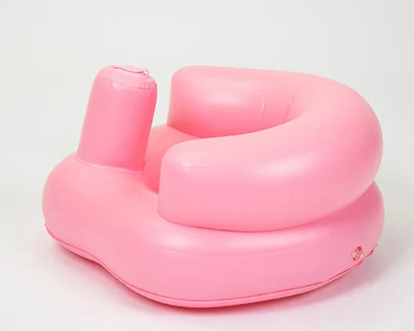 Baby Inflatable Seat for Babies 3-36 Month Built in Air Pump Infant Back Support Sofa Toddler Chair for SittingUp Baby Bath Seat