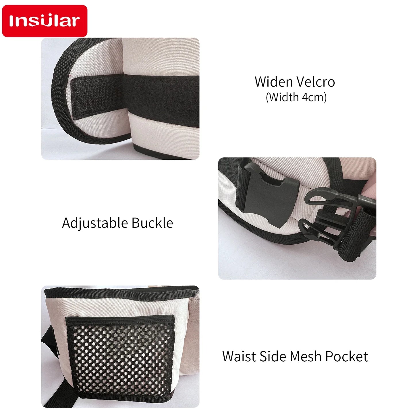 LittleMaylah Baby Carrier Waist Stool – Adjustable Hipseat Carrier for Infants & Toddlers