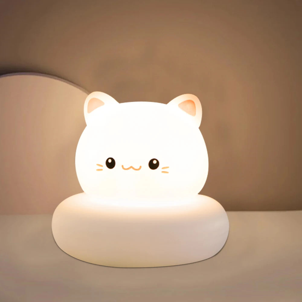 LittleMaylah™ Rechargeable LED Night Light – 3-Level Dimmable for Kids & Nursery
