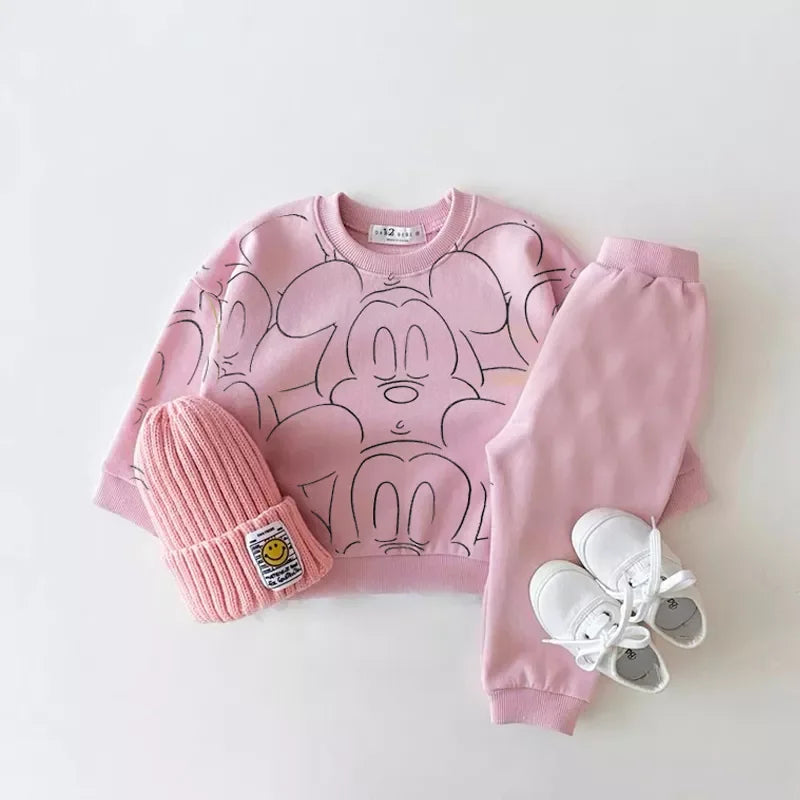 LittleMaylah™  Tracksuit Printed Clothes Color Sets