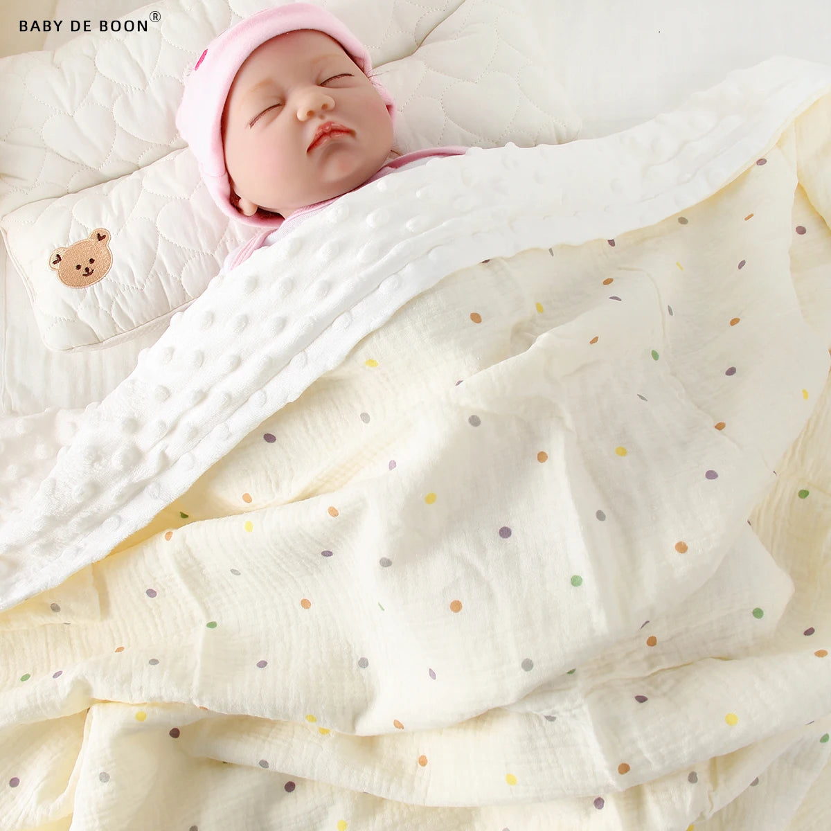 Winter Baby Blanket & Swaddling Newborn Thermal Soft Fleece Blanket Flowers Bedding Cotton Quilt Infant Bedding Swaddle Wrap