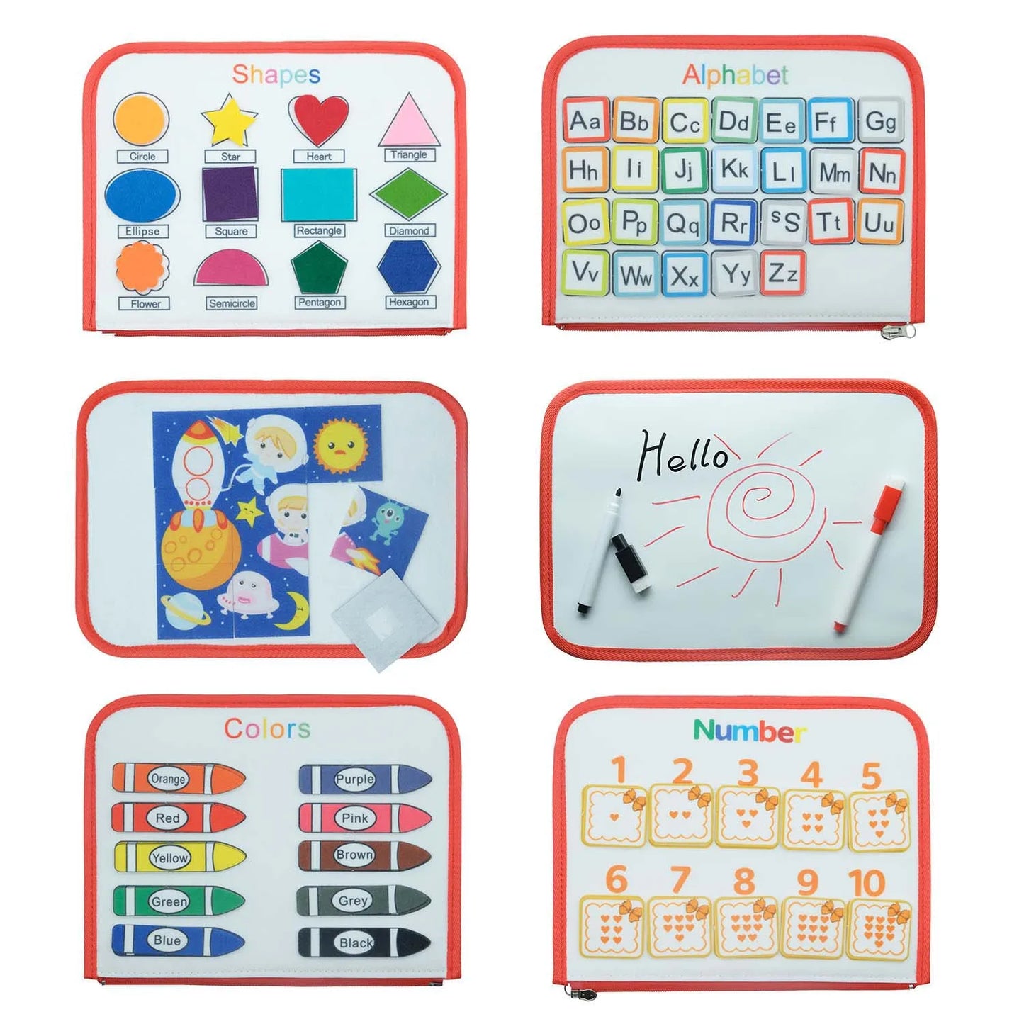 LittleMaylah Toddler Montessori Busy Board
