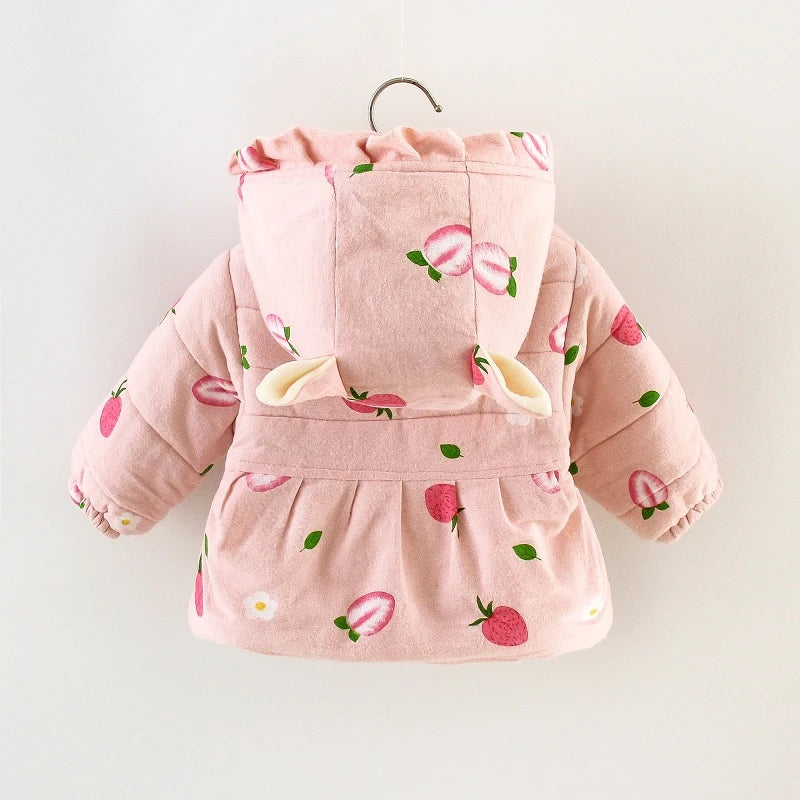LittleMaylah™ Strawberry Padded Coat