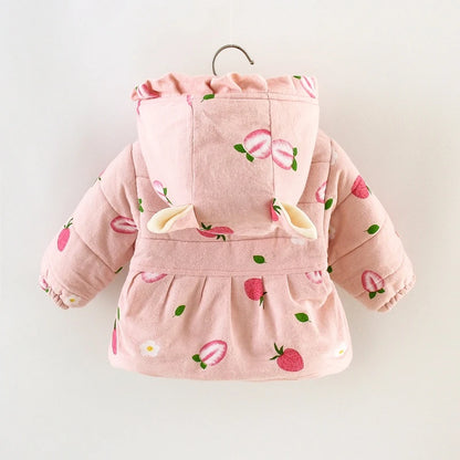 LittleMaylah™ Strawberry Padded Coat