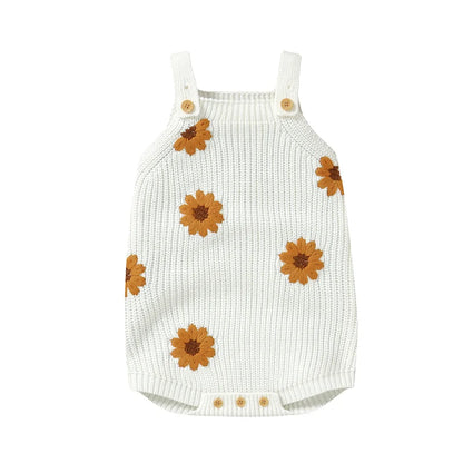 LittleMaylah™ Sleeveless Knitted Baby Bodysuit
