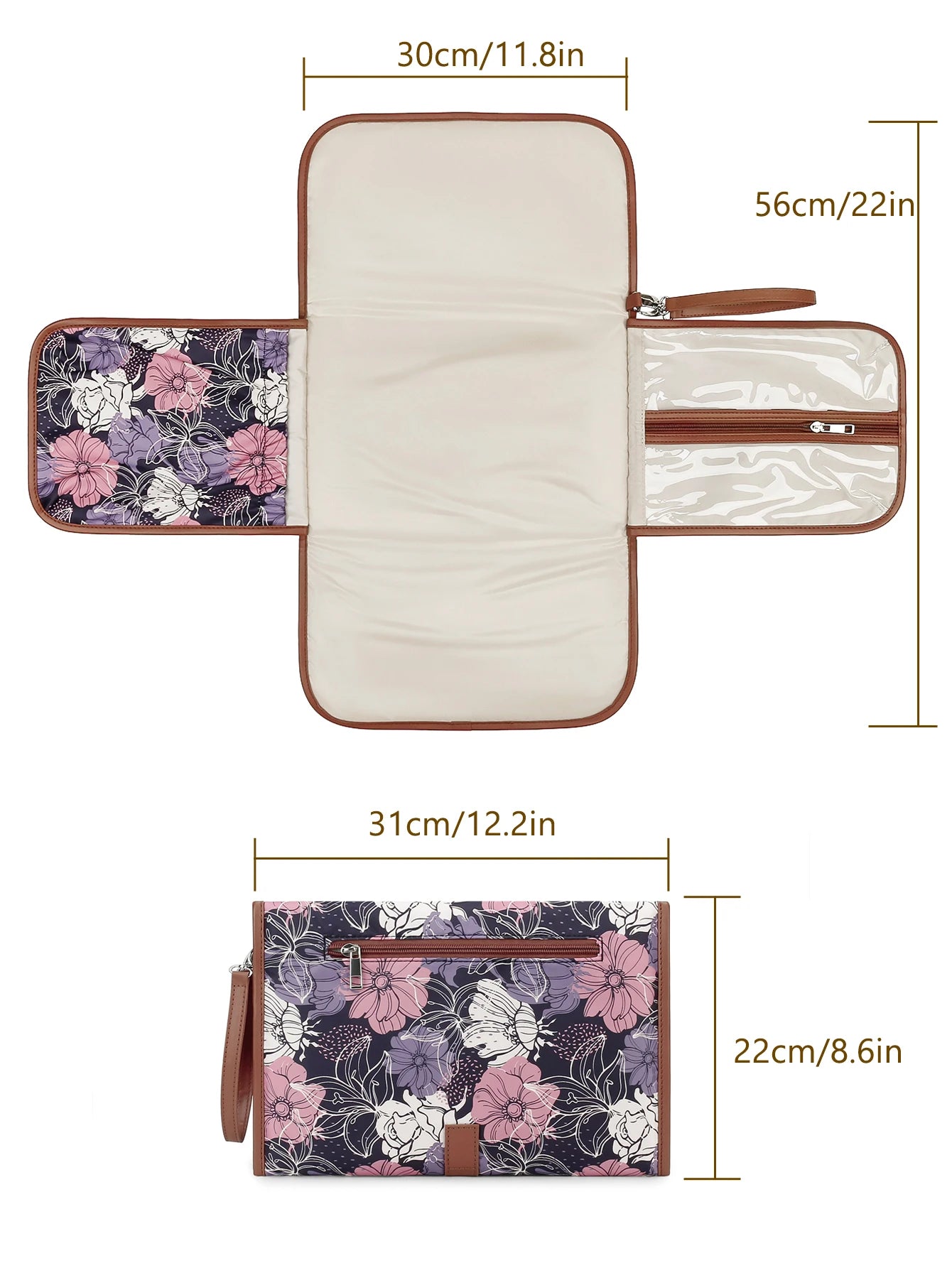 LittleRosie Portable Diaper Changing Pad