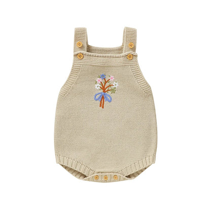 LittleMaylah™ Floral Embroidered Bodysuit Newborn & Toddler One-Piece Outfit
