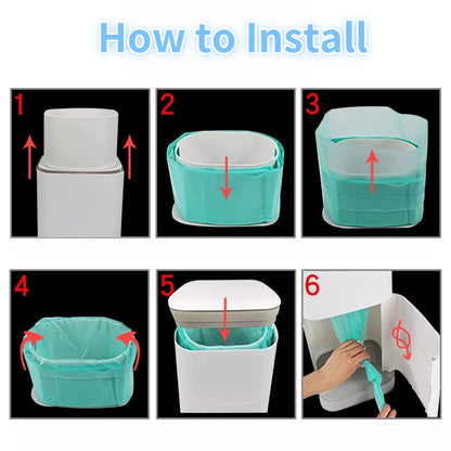 Bady Diaper Refills For ClASSIC Dekor And KORBEL Diaper Garbage Bags For 16L Trash Bucket Replacement Liners