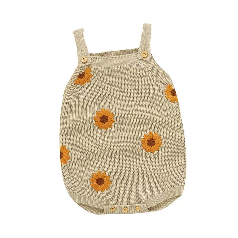 LittleMaylah™ Sleeveless Knitted Baby Bodysuit