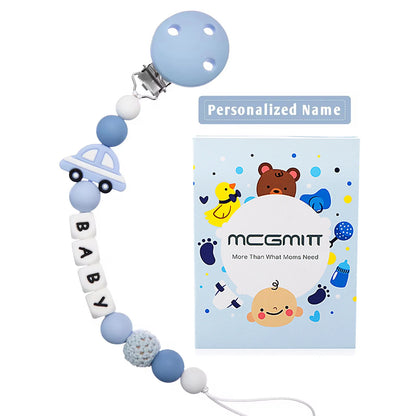 TYRY.HU Silicone Beads Supports Customized English Letter Names Please make a note or contact the seller before placing an order