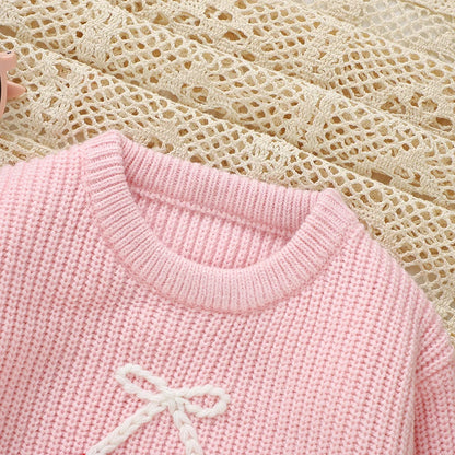 LittleMaylah™ Baby Cherry Knit Sweater