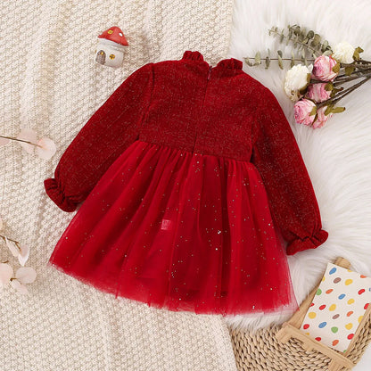 LittleMaylah™ Christmas Princess Dress