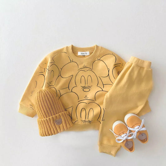 LittleMaylah™  Tracksuit Printed Clothes Color Sets