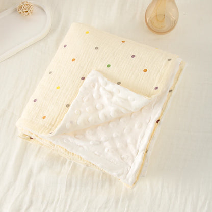 Winter Baby Blanket & Swaddling Newborn Thermal Soft Fleece Blanket Flowers Bedding Cotton Quilt Infant Bedding Swaddle Wrap