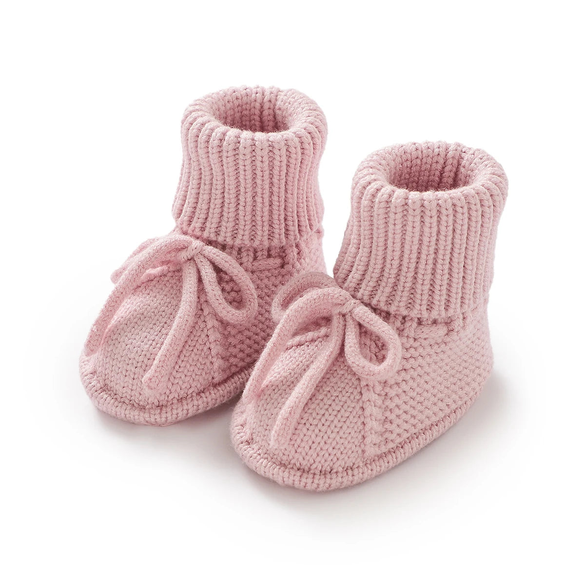 LittleMaylah™ Knitted Baby Booties (0–18M) Soft, cozy, and adorable knitted baby shoes for newborn boys and girls. Perfect for keeping tiny feet warm and stylish. Ideal for everyday wear or as a baby shower gift.