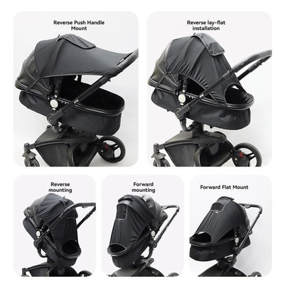 Stroller Sunshade* Shed Children'S Car Sunscreen Cover Uv-Proof Rain-Proof Accessories Commonly Used