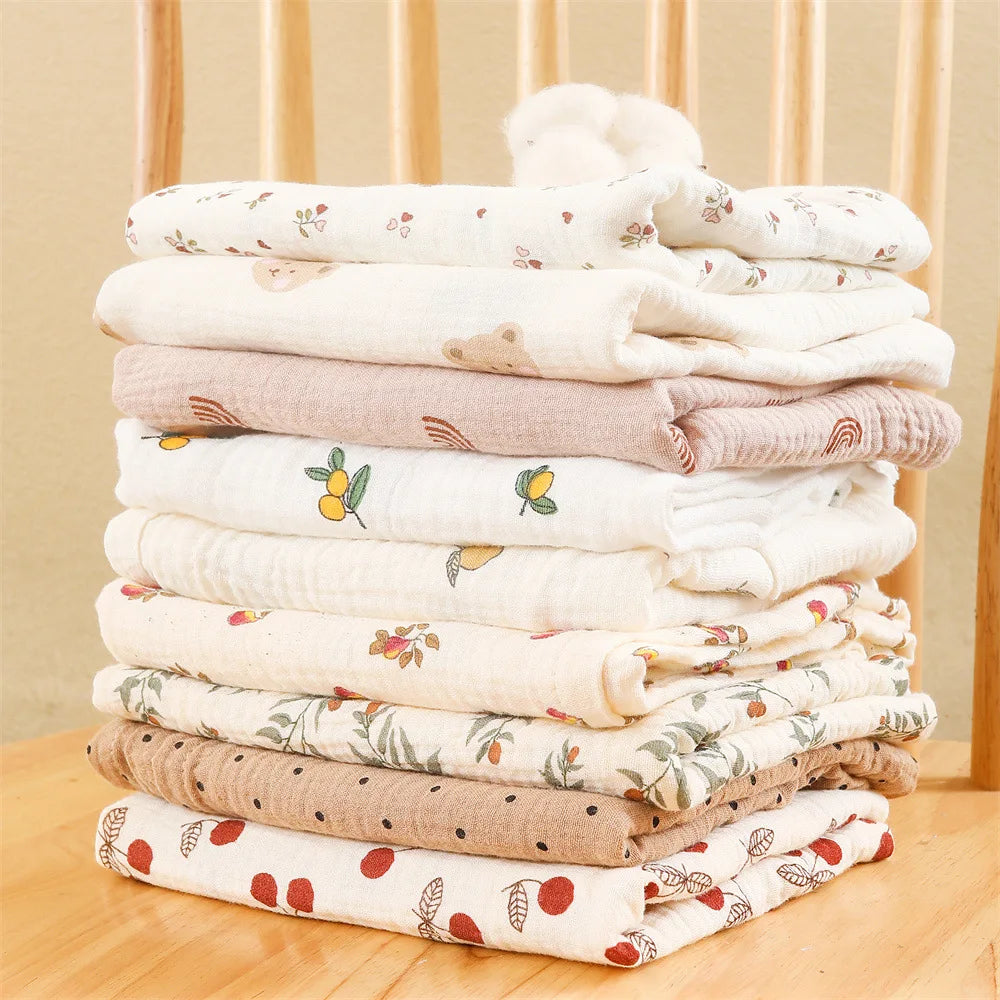 LittleMaylah™ Muslin Baby Swaddle Blanket