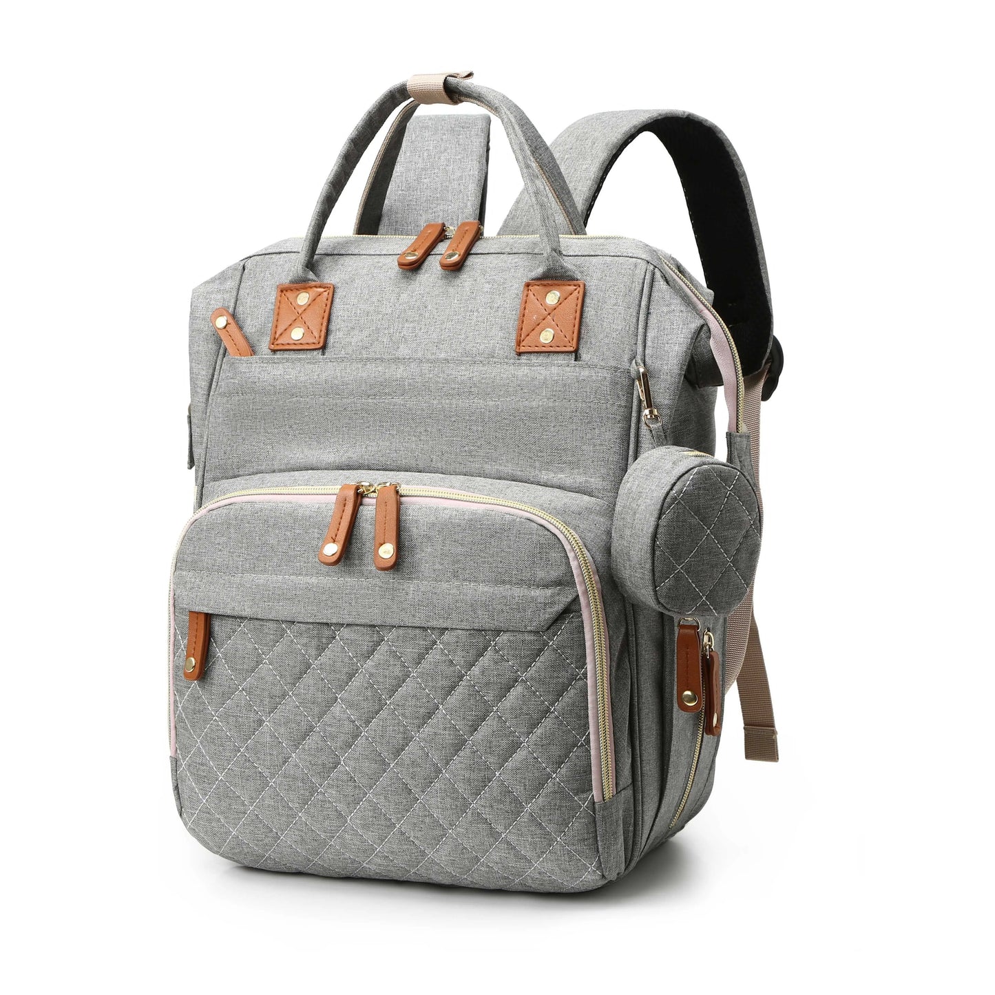 Mommy Baby Diaper Bags Backpack Large Capacity Waterproof Wide Opening Multi-pocket Nursing Bag Travel Mummy Bag Baby Nappy Bag