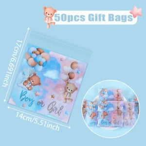 Gender Reveal Party Disposable Tablecloth Boy or Girl Baby Shower Decor Newborn Table Cover Gender Reveal Party Supplies