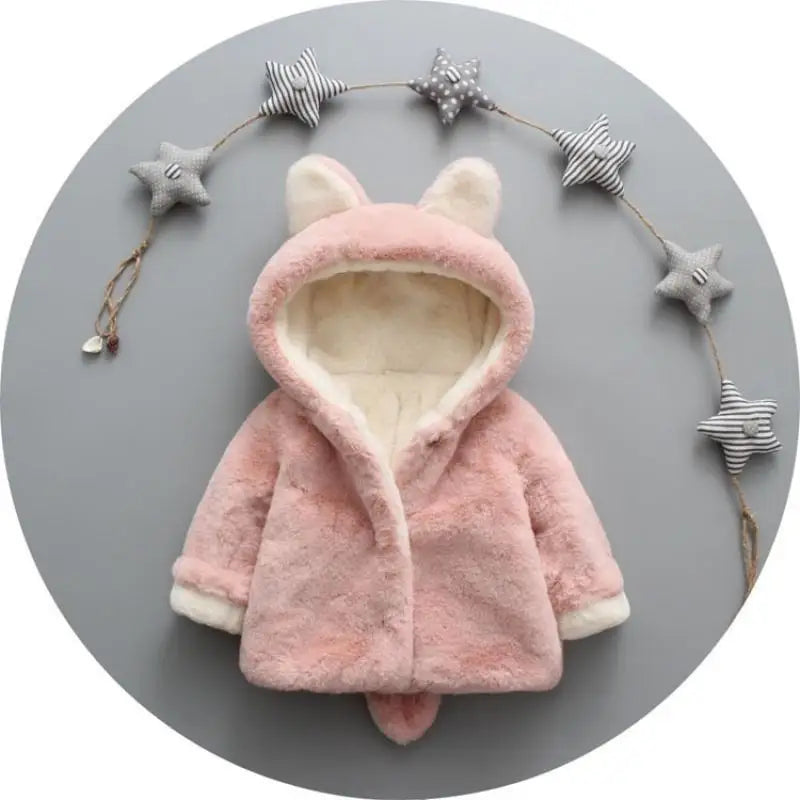 LittleMaylah™ Baby Winter Plush Cotton Outfit