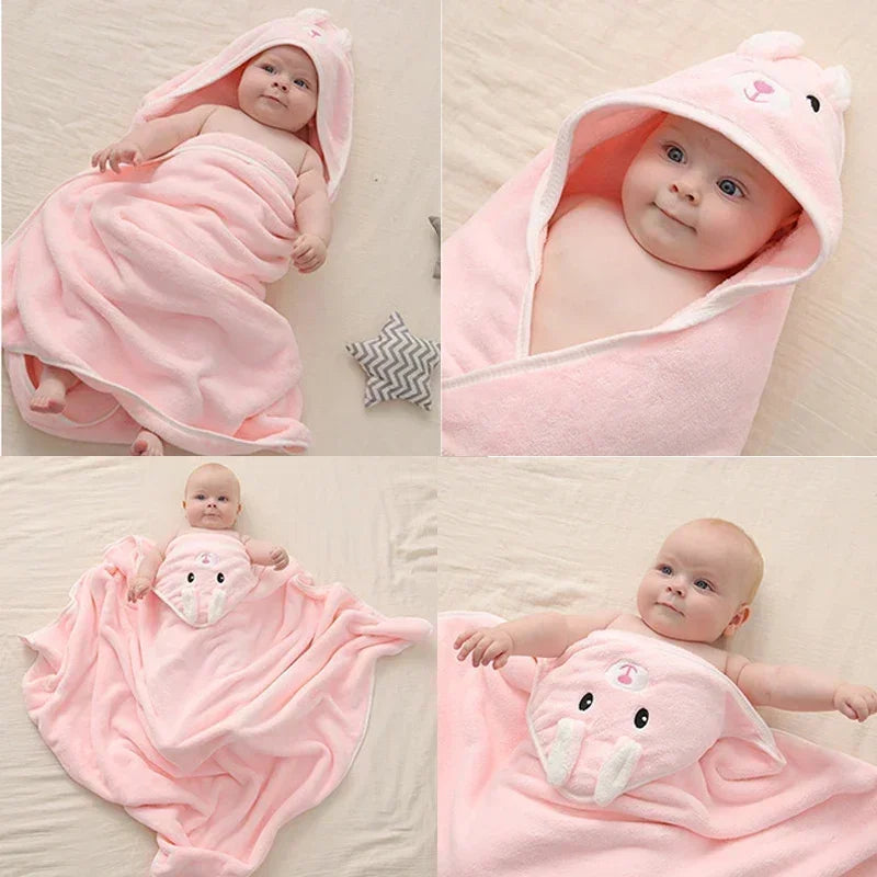 LittleMaylah  Baby Towel Blanket 80x80