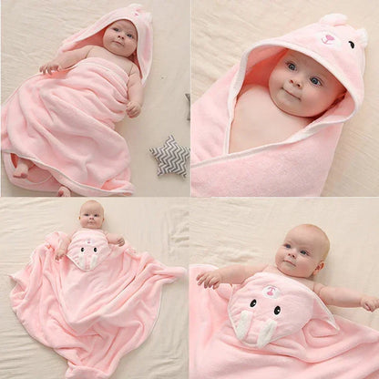 LittleMaylah  Baby Towel Blanket 80x80