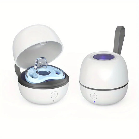 Portable Pacifier Disinfection Box Travel Rechargeable Pacifier Disinfection Box Cleans Within 180 Seconds