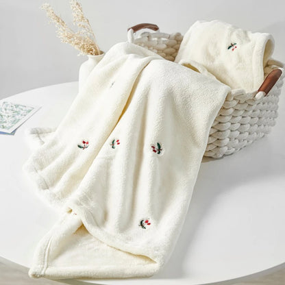 LittleMaylah™ Winter Fleece Baby Blanket – Cozy Swaddle & Stroller Throw for Newborns