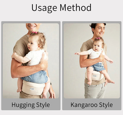 LittleMaylah Baby Carrier Waist Stool – Adjustable Hipseat Carrier for Infants & Toddlers