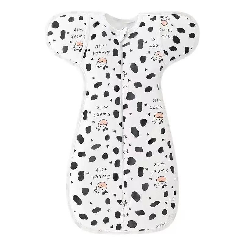 LittleMaylah™ 100% Cotton Newborn Swaddle Sleepsack – Soft Bedding Wrap (0–6 Months)